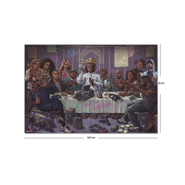 Постер Hip Hop The Last Supper