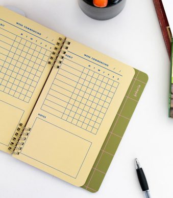 Тетрадка за навици и цели по седмици Habits & Goals Tracker Journal