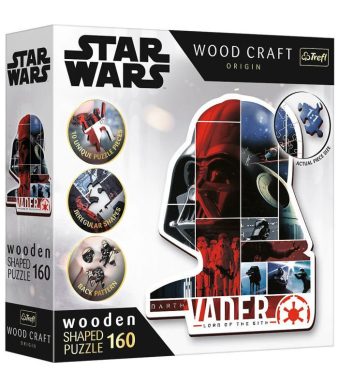 Дървен конструктор пъзел Star Wars Darth Vader Междузвездни войни