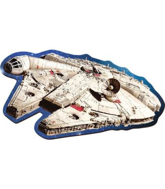 Дървен конструктор пъзел Star Wars Millennium Falcon Междузвездни войни