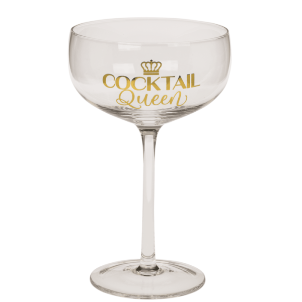 Комплект Две Коктейлни чаши Cocktail King и Cocktail Queen