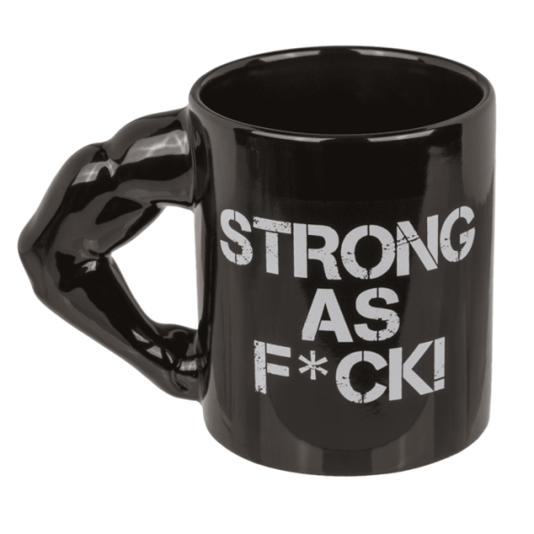 Триизмерна чаша Strong as F*CK
