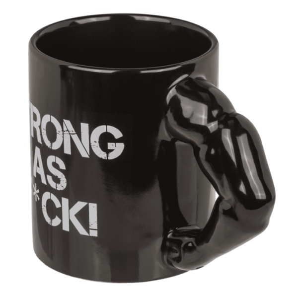 Триизмерна чаша Strong as F*CK