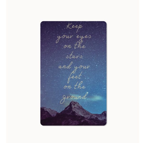 Картичка с послание Eyes on the Stars