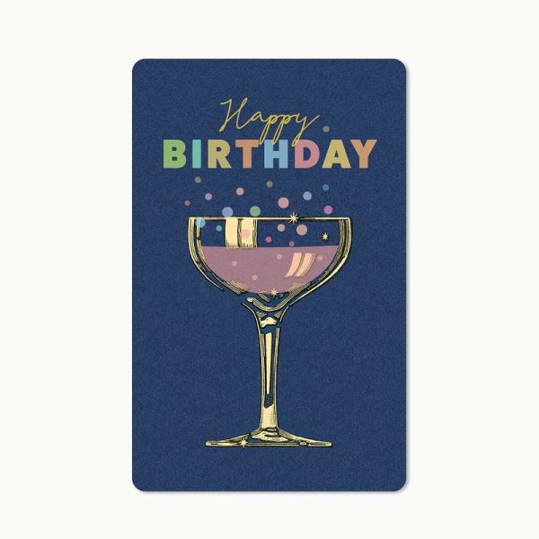 Картичка с послание Happy Birthday