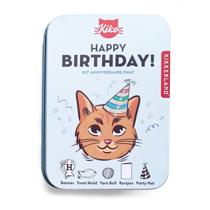 CAT03_cat_birthday_celebrate_kit Комплект за празнуване на рожден ден на домашната котка