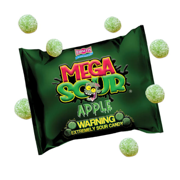 Мега кисели бонбони Ябълка - Barnetts Mega Sour
