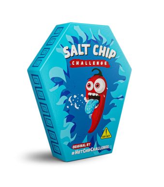 Екстремно Солено предизвикателство с царевичен чипс Salt Chip