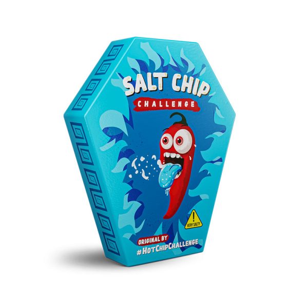 Екстремно Солено предизвикателство с царевичен чипс Salt Chip