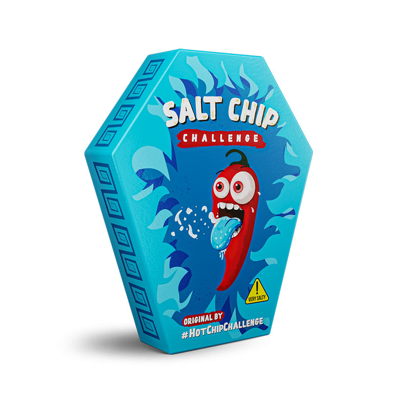 CH-HC-002 Екстремно Солено предизвикателство с царевичен чипс Salt Chip