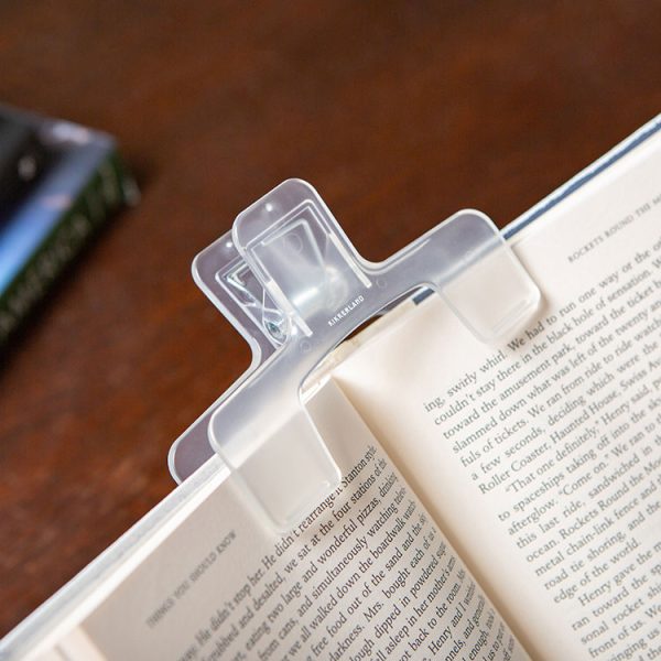 Щипка за захващане на книга за удобно четене