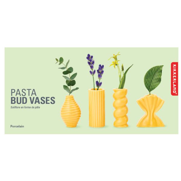 Декоративни мини вази за цветя Паста, 4 бр bud vases